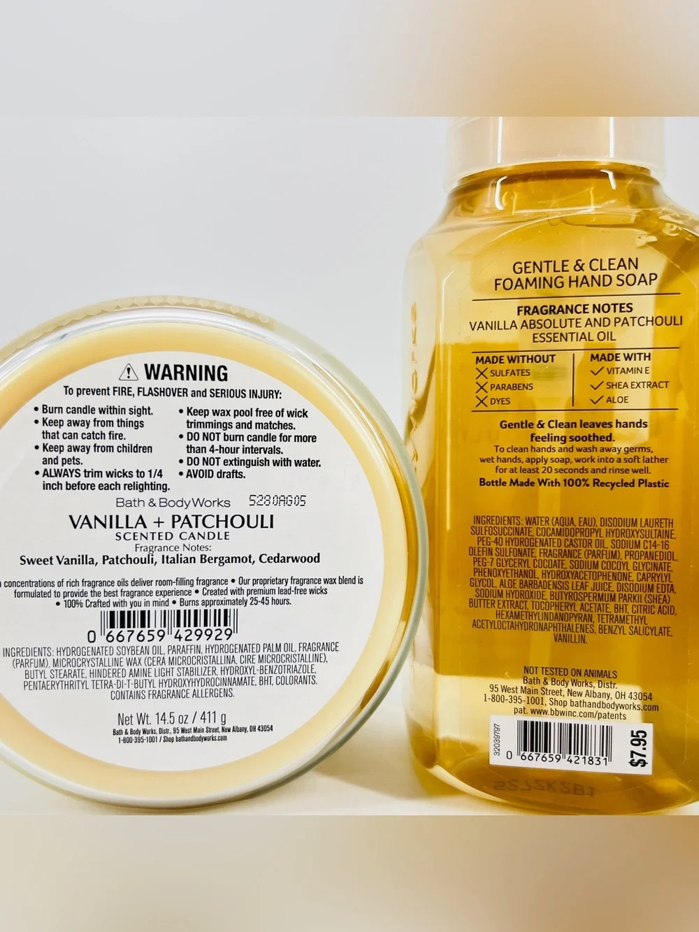 Bath & Body Works beautiful warm